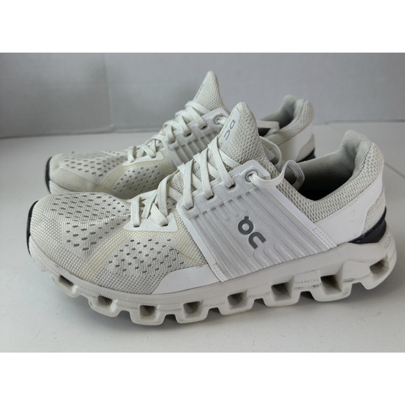 On Cloud Cloudswift Sneakers Glacier White Lace Up Running Shoes Women's 7.5 - Picture 13 of 13